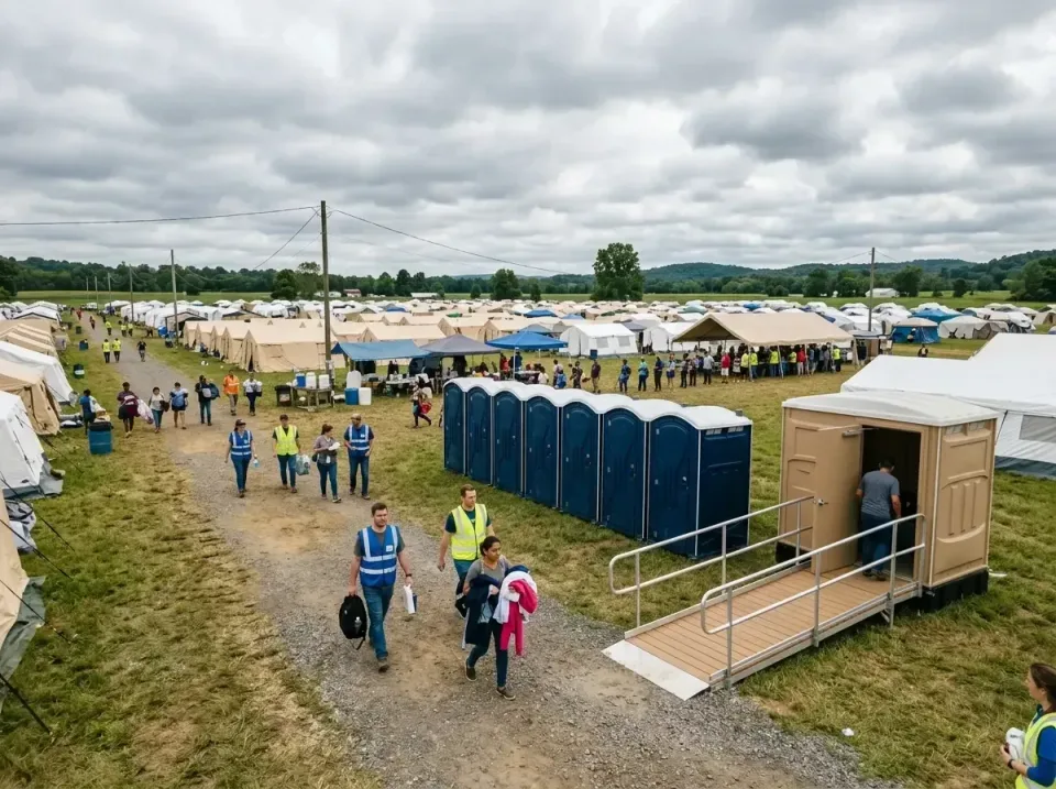 disaster-relief-camp-restrooms-010 — frequently asked questions, Dumpster & Portable Bathrooms Rental in Clairton, PA
